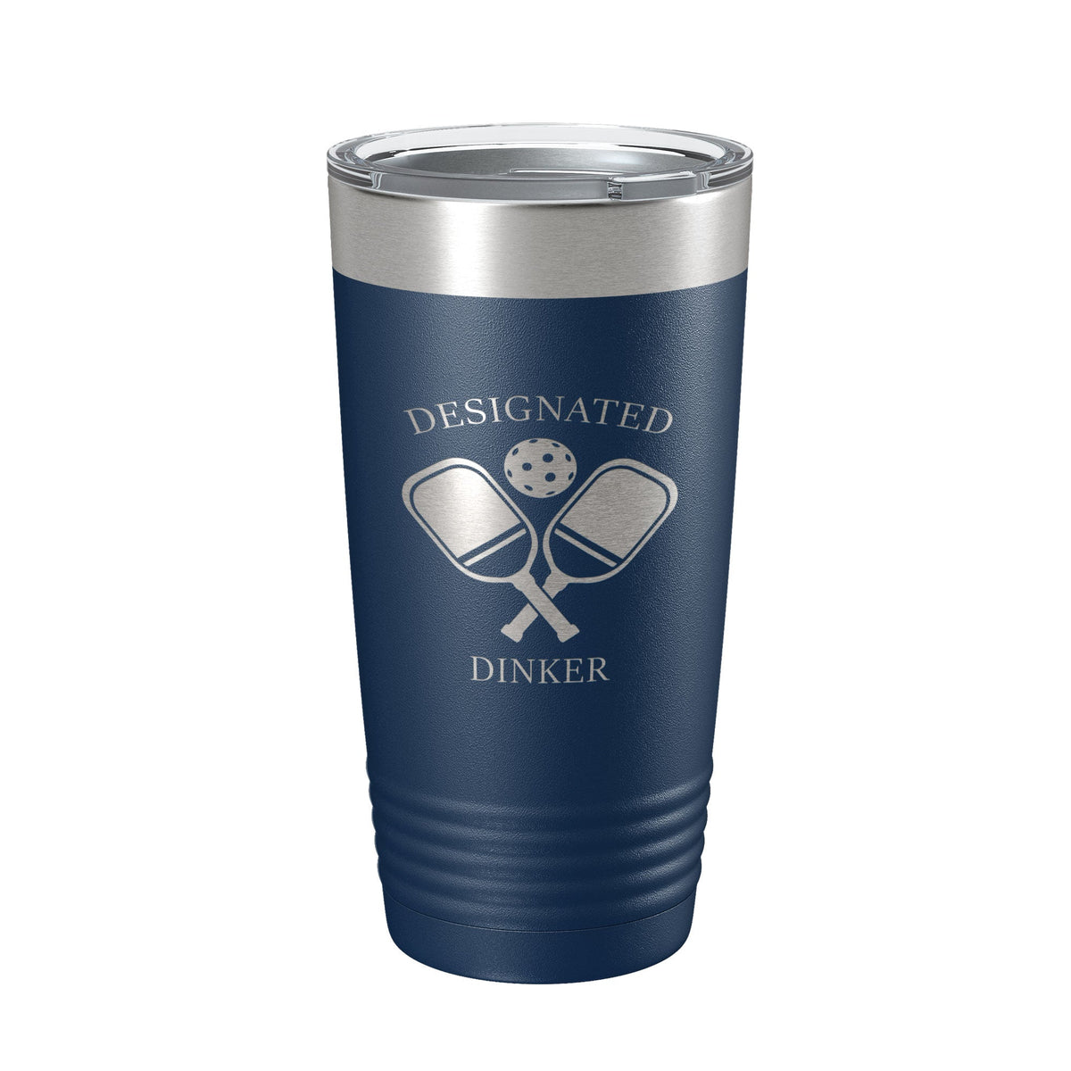 Pickleball Tumbler Designated Dinker Travel Mug Funny Pickle Ball Insulated Laser Engraved Coffee Cup Gift 20 oz-8