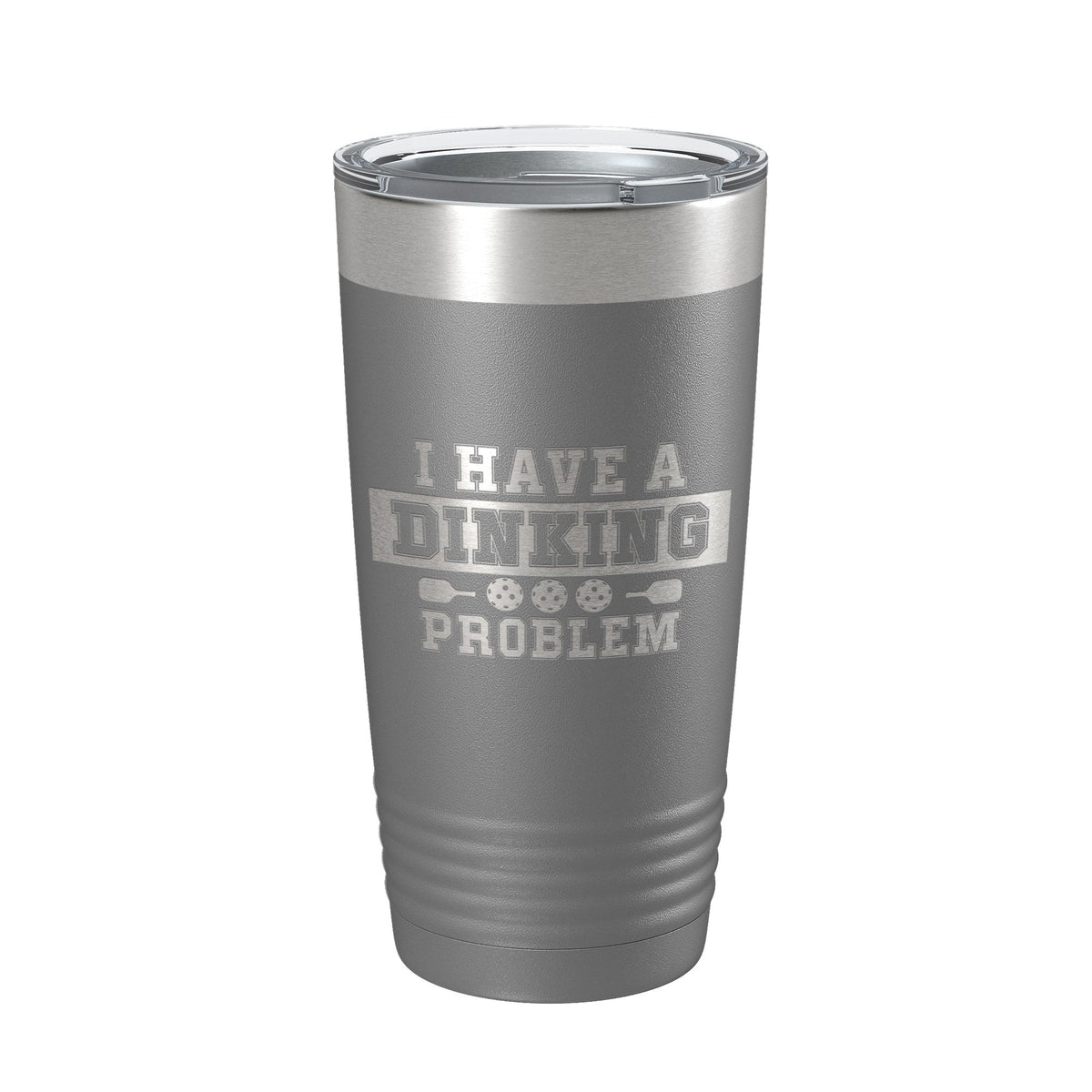 I Have A Dinking Problem Tumbler Funny Pickleball Travel Mug Insulated Laser Engraved Pickle Ball Gift Coffee Cup 20 oz-16