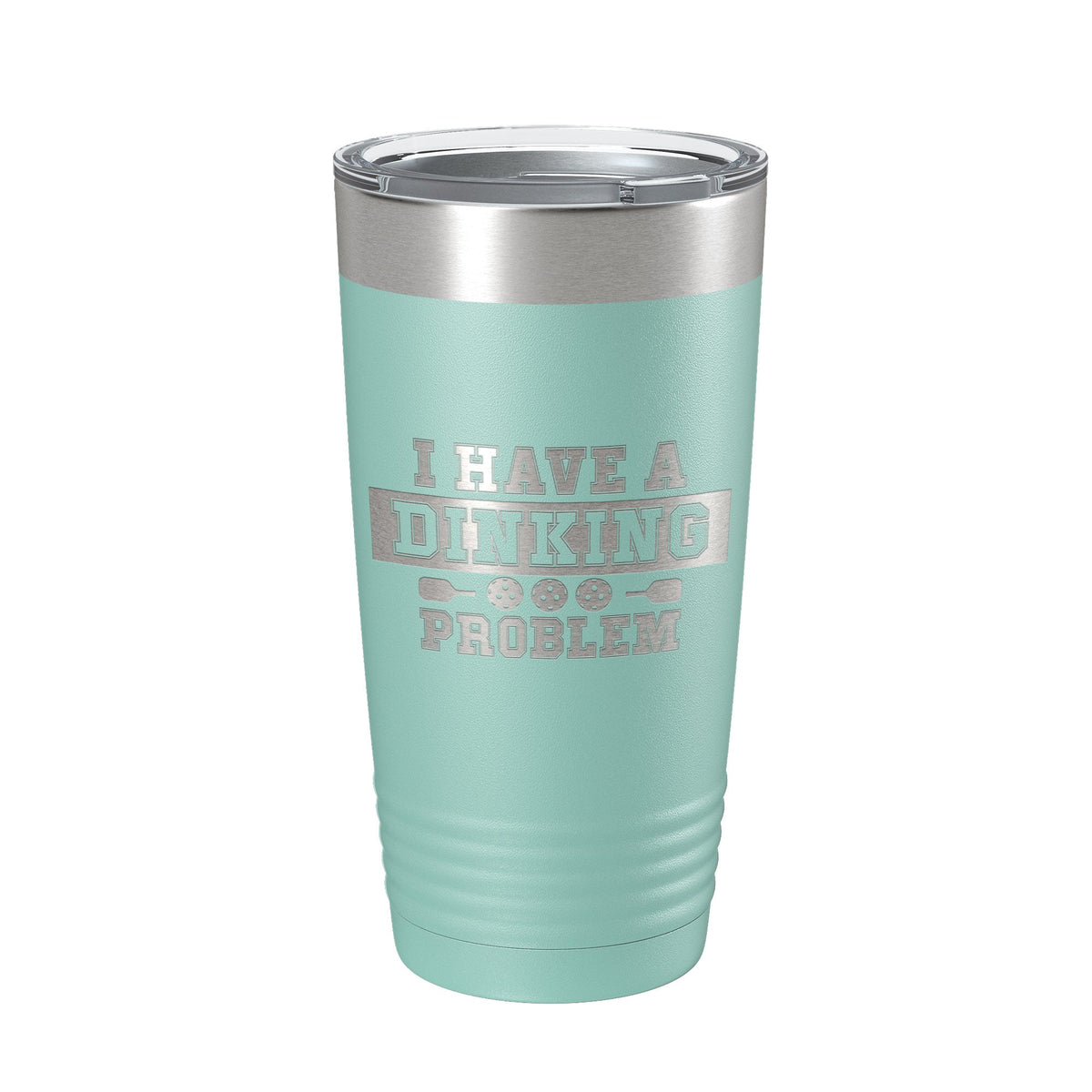 I Have A Dinking Problem Tumbler Funny Pickleball Travel Mug Insulated Laser Engraved Pickle Ball Gift Coffee Cup 20 oz-12
