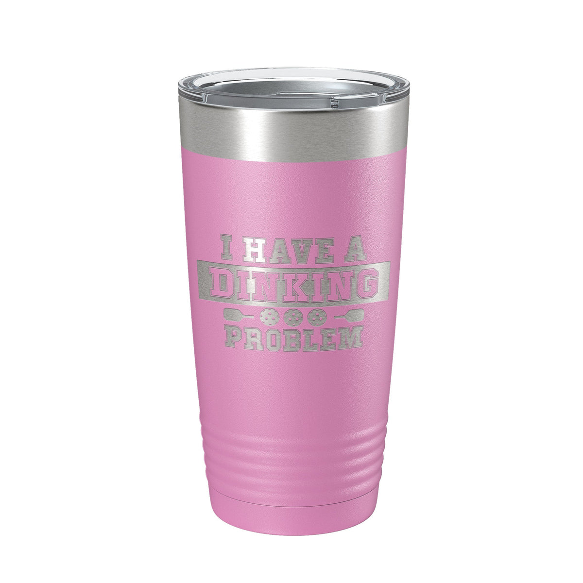 I Have A Dinking Problem Tumbler Funny Pickleball Travel Mug Insulated Laser Engraved Pickle Ball Gift Coffee Cup 20 oz-14