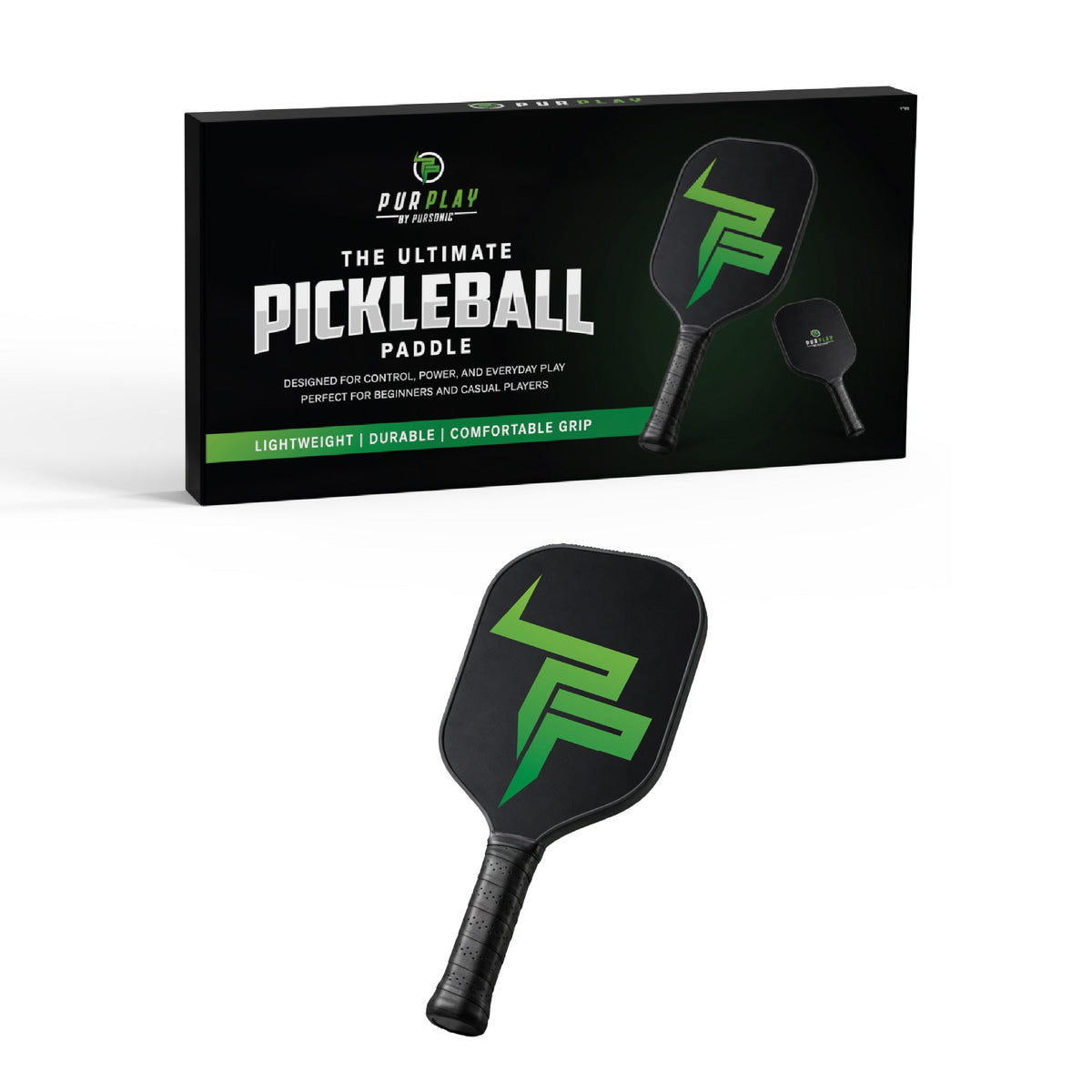 PurPlay Pickleball Paddle Set – 2 Pack | Lightweight Performance & Superior Control-3