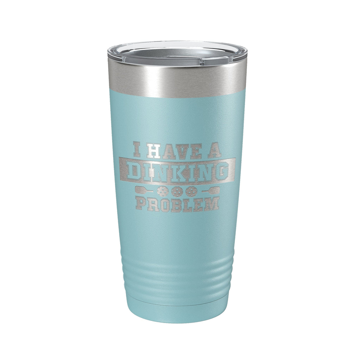 I Have A Dinking Problem Tumbler Funny Pickleball Travel Mug Insulated Laser Engraved Pickle Ball Gift Coffee Cup 20 oz-13